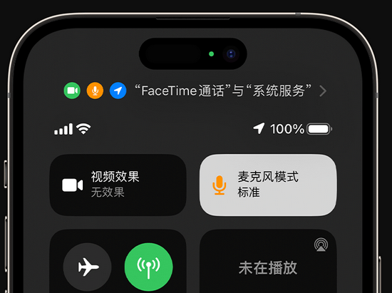 六枝特苹果授权维修网点分享iPhone在通话时让你的声音更清晰 