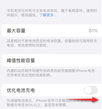 六枝特苹果15维修分享iPhone15充电到80%就充不进电了怎么办 