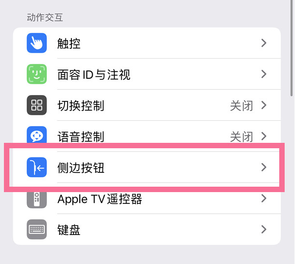 六枝特苹果14维修店分享iPhone14 Plus侧键双击下载功能关闭方法 