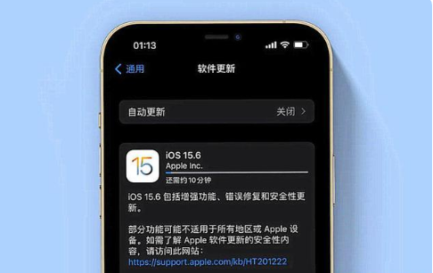 六枝特苹果手机维修分享iOS 15.6续航怎么样 